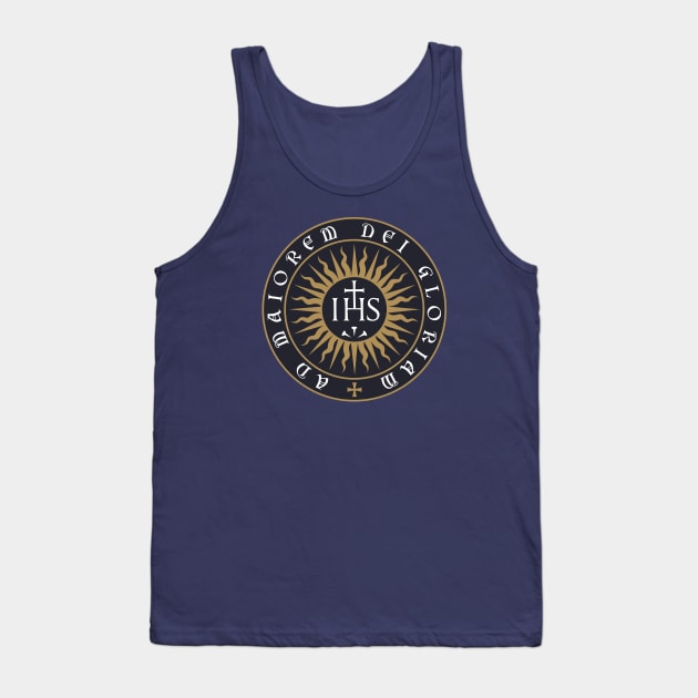 Ignatius of Loyola Society of Jesus Tank Top by Beltschazar